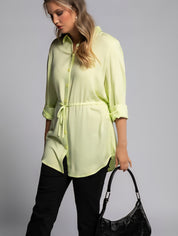 ULLA POPKEN Bluse gelb lang Langarm 793972 400 (U30)