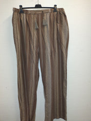 (U3) Ulla Popken Hose braun 806567 330