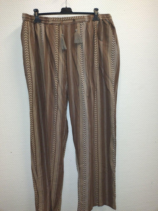 (U3) Ulla Popken Hose braun 806567 330