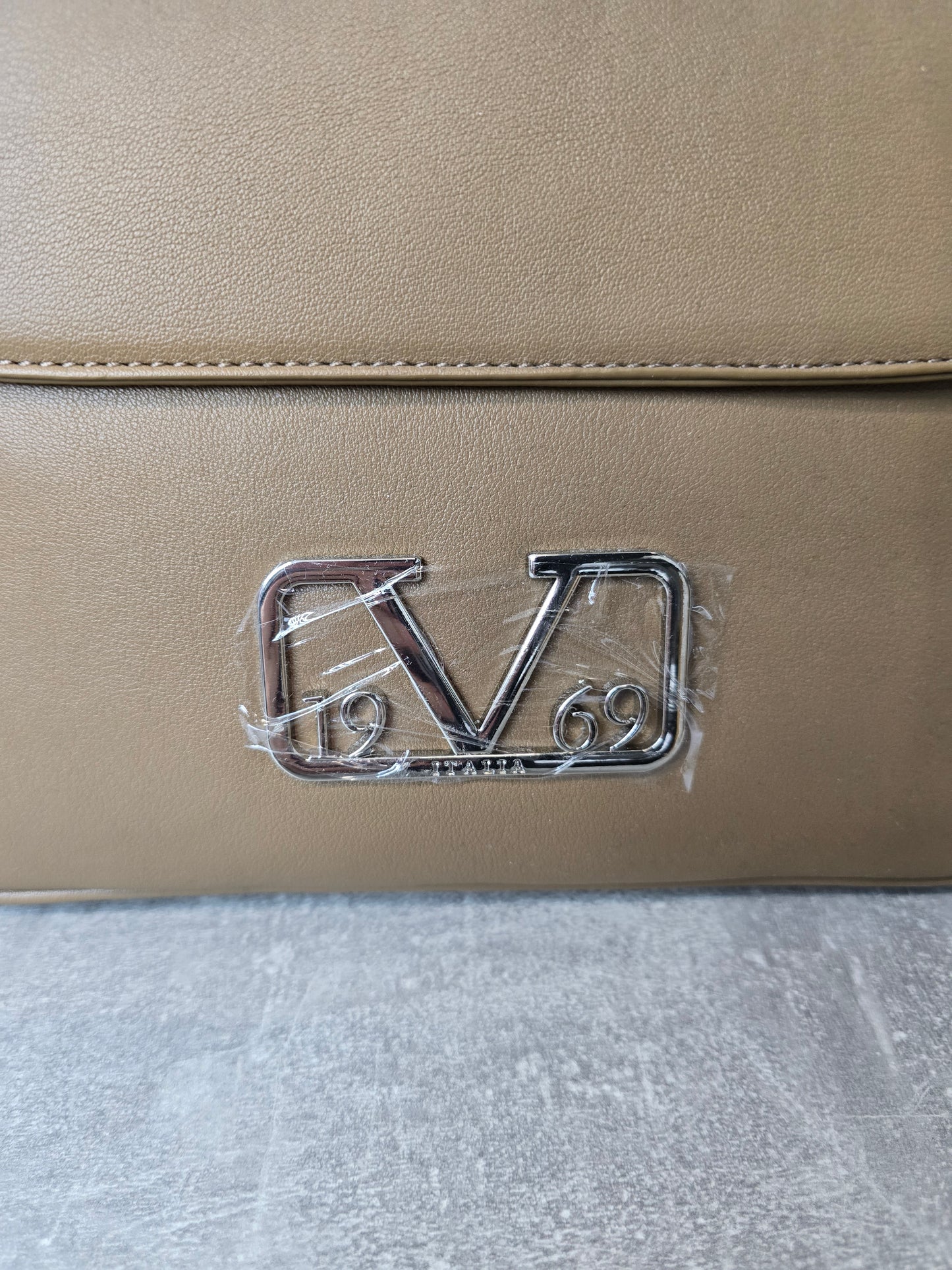 19v69 Italia by Versace Handtasche braun Paloma (kleine Macke hinten siehe bilder)