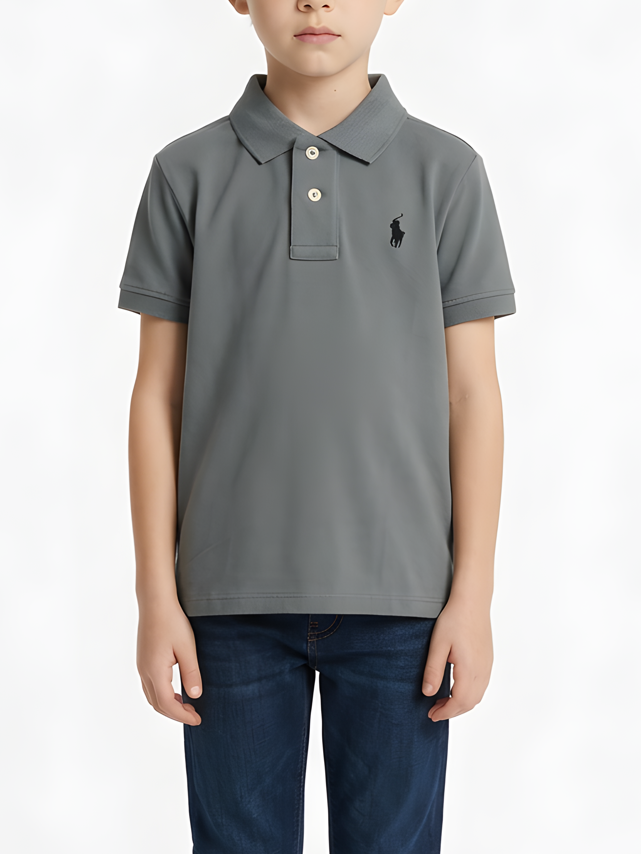 POLO Ralph Lauren Kids Poloshirt weiß .