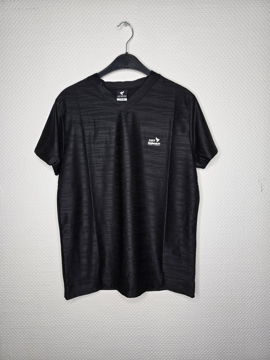 (33) Just Emporio Tshirt wellenmuster schwarz