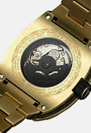 Nr8 Carlo Colucci Armbanduhr gold Automatik + 2 Jahre Herstellergarantie