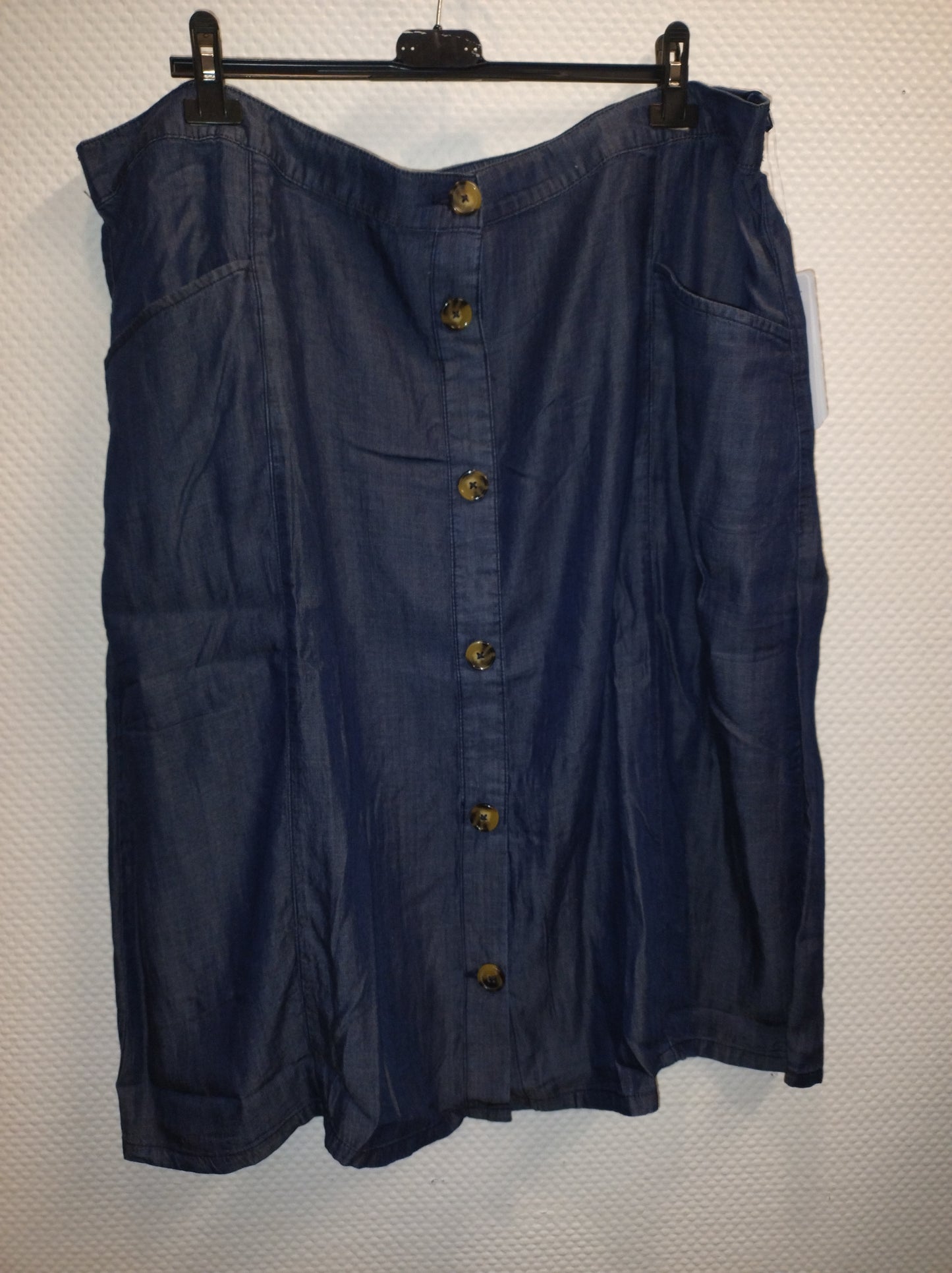 (U44) Ulla Popken Rock blau 747293 92