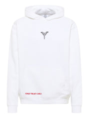 Carlo Colucci Fake News Hoodie schwarz weiß C4227 -114-