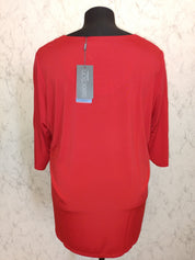 (U9) Ulla Popken T-Shirt Rot 811888 528