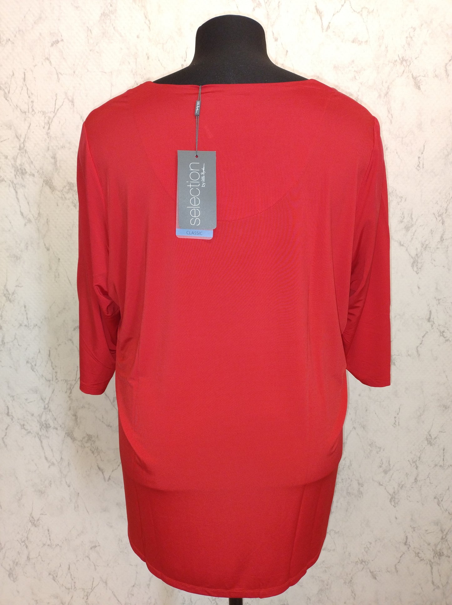 (U9) Ulla Popken T-Shirt Rot 811888 528