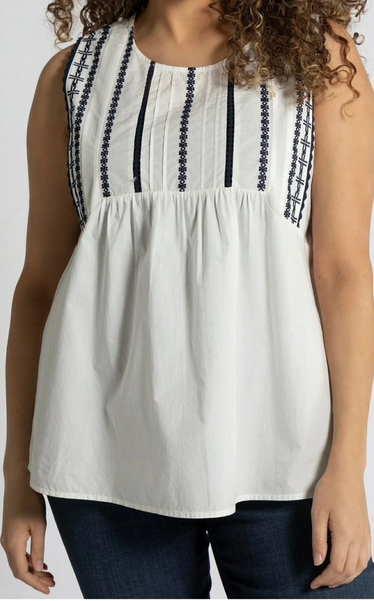 (U33)Ulla Popken Bluse Weiß 794057 200