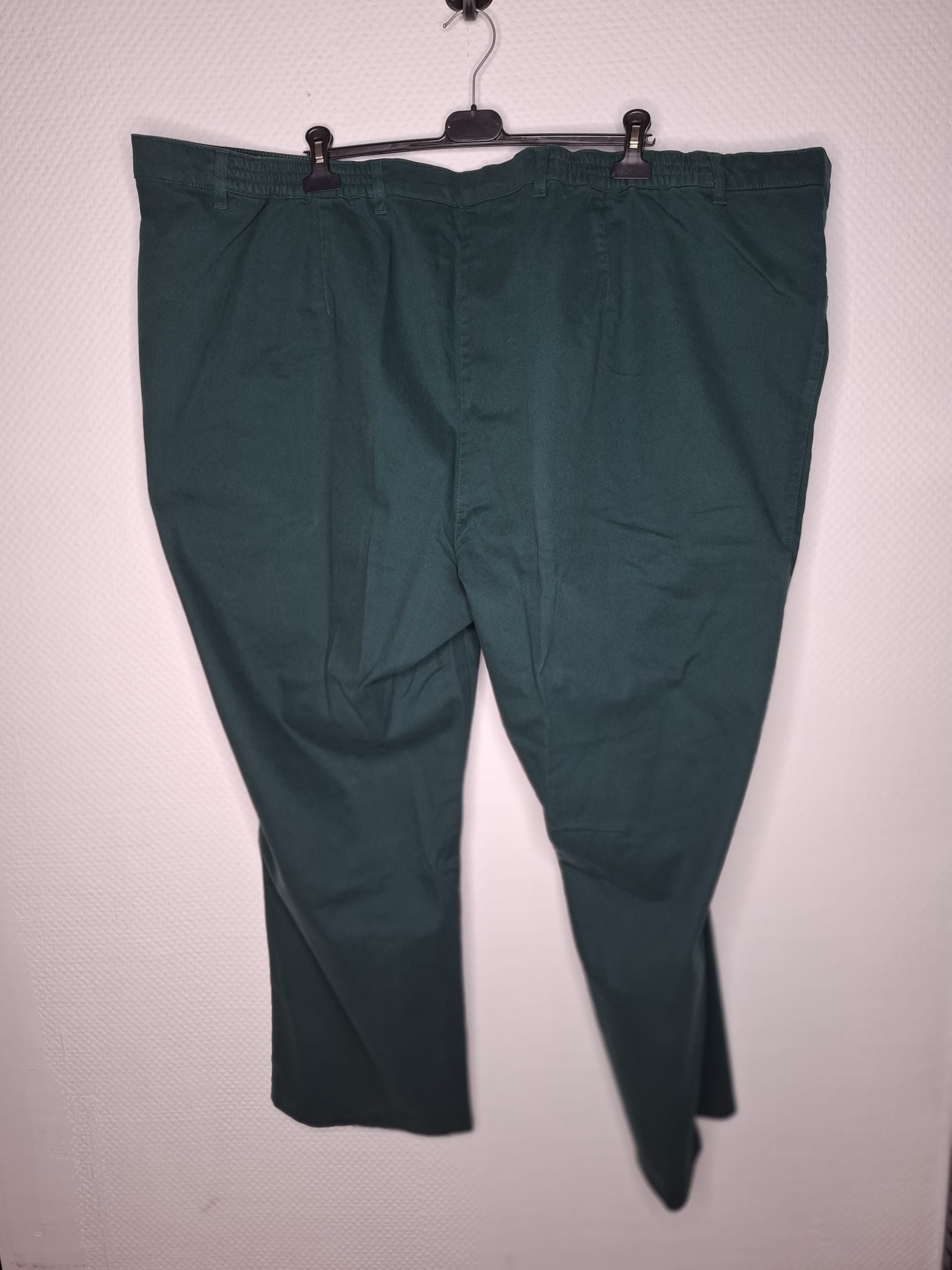 (U17) Ulla Popken Hose Dunkel grün 624655 41