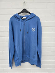 (Stange2) Carlo Colucci Sweatjacke unisex blau XXL