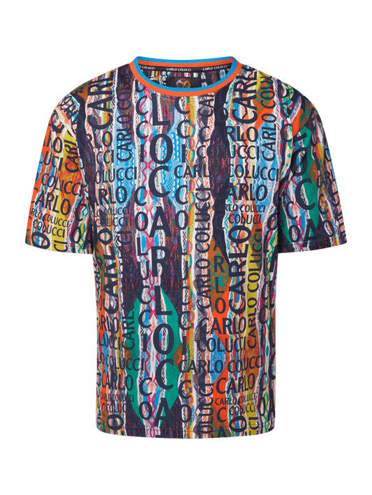 (144) Carlo Colucci Tshirt bunt