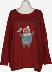 (U10) Ulla Popken Langarmshirt rot 811358 540