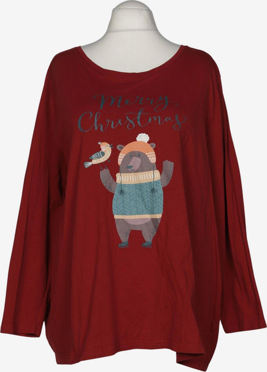(U10) Ulla Popken Langarmshirt rot 811358 540