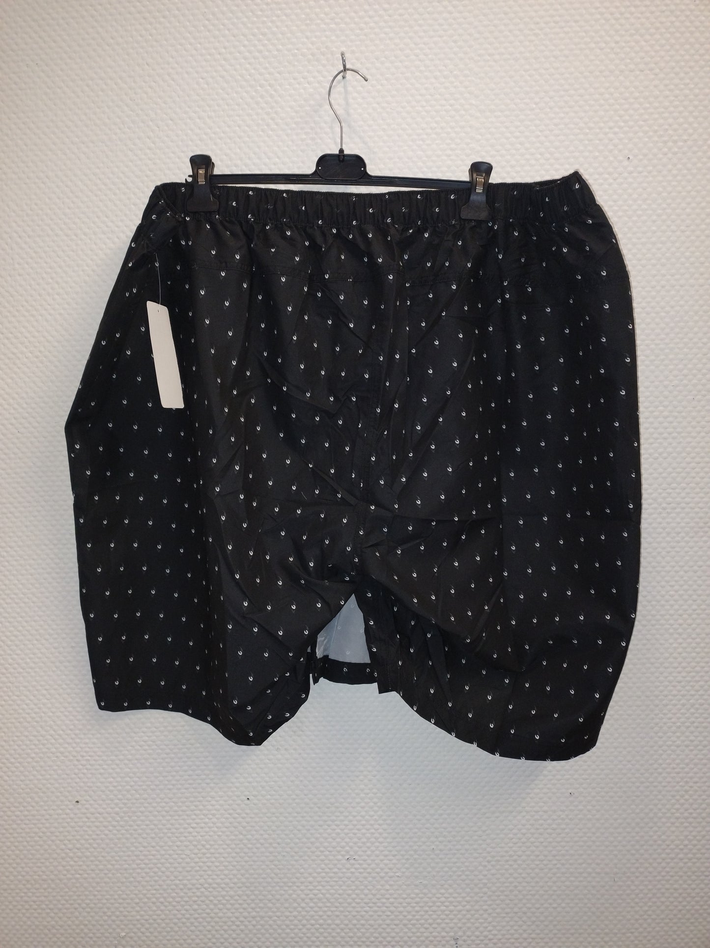 (U12) Ulla Popken Bade Skort schwarz weiß 793313 130