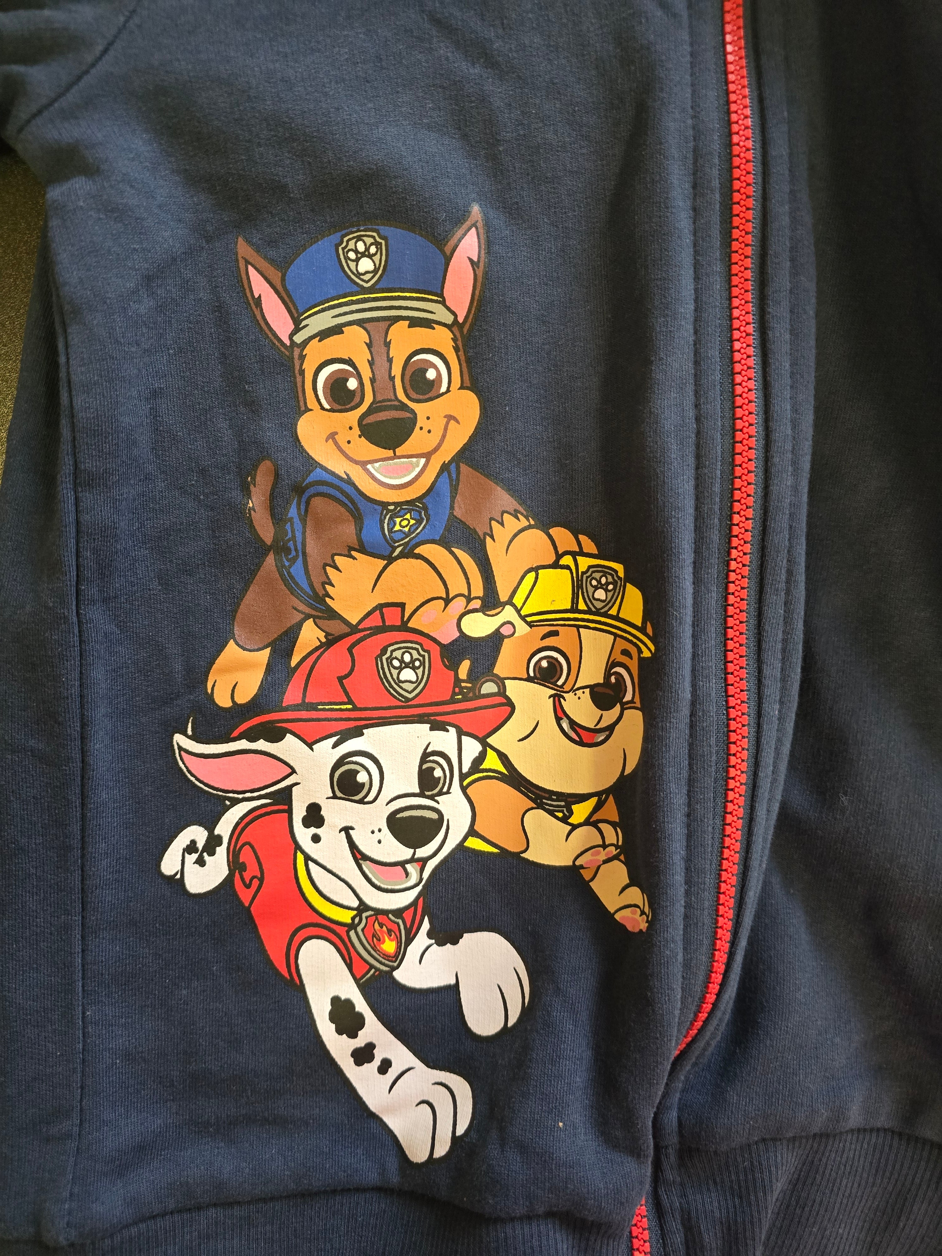 Original Nickelodeon Paw Patrol Sweatjacke dunkelblau Jungen
