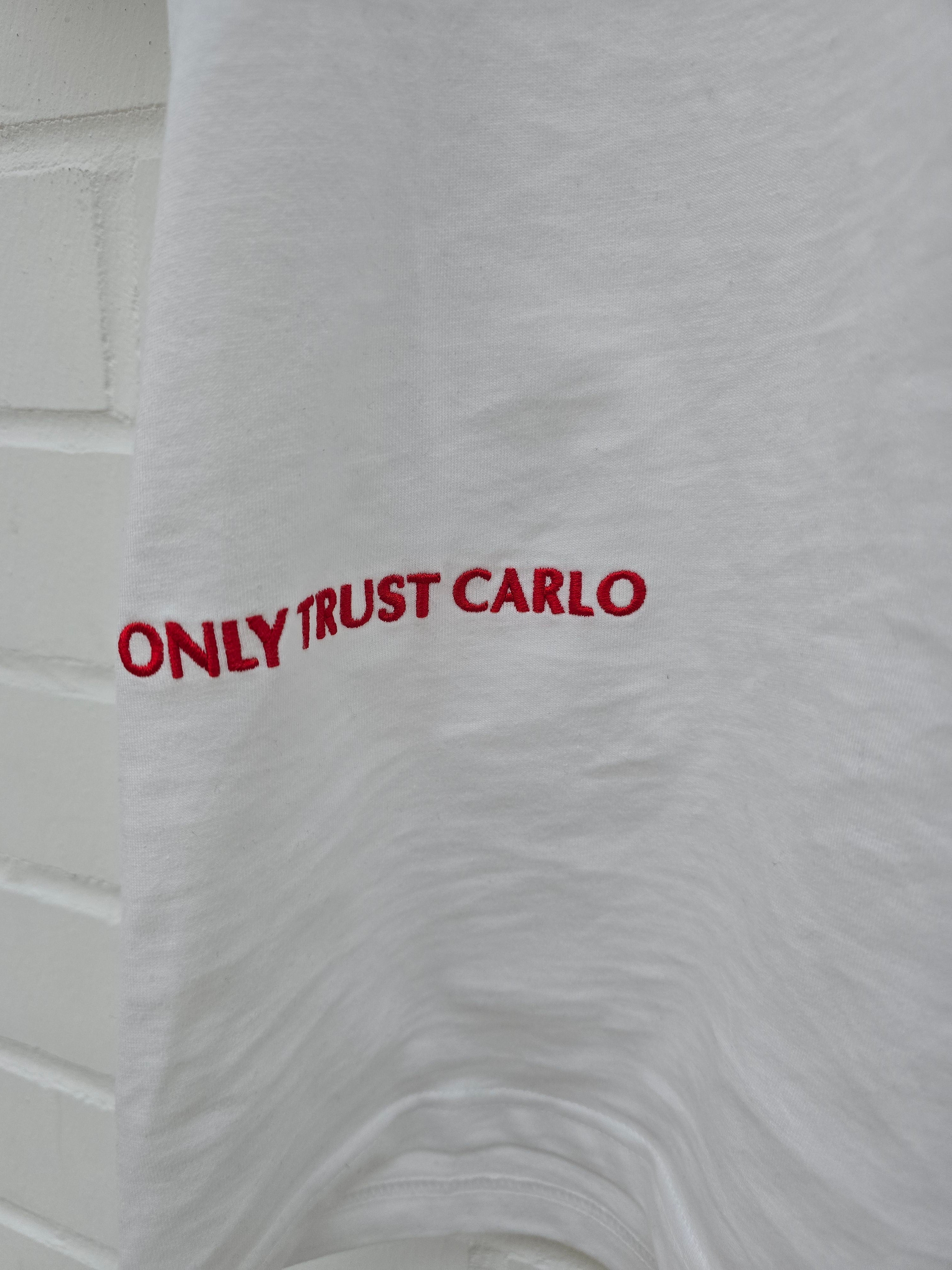 Carlo Colucci Fake News Tshirt schwarz / weiß