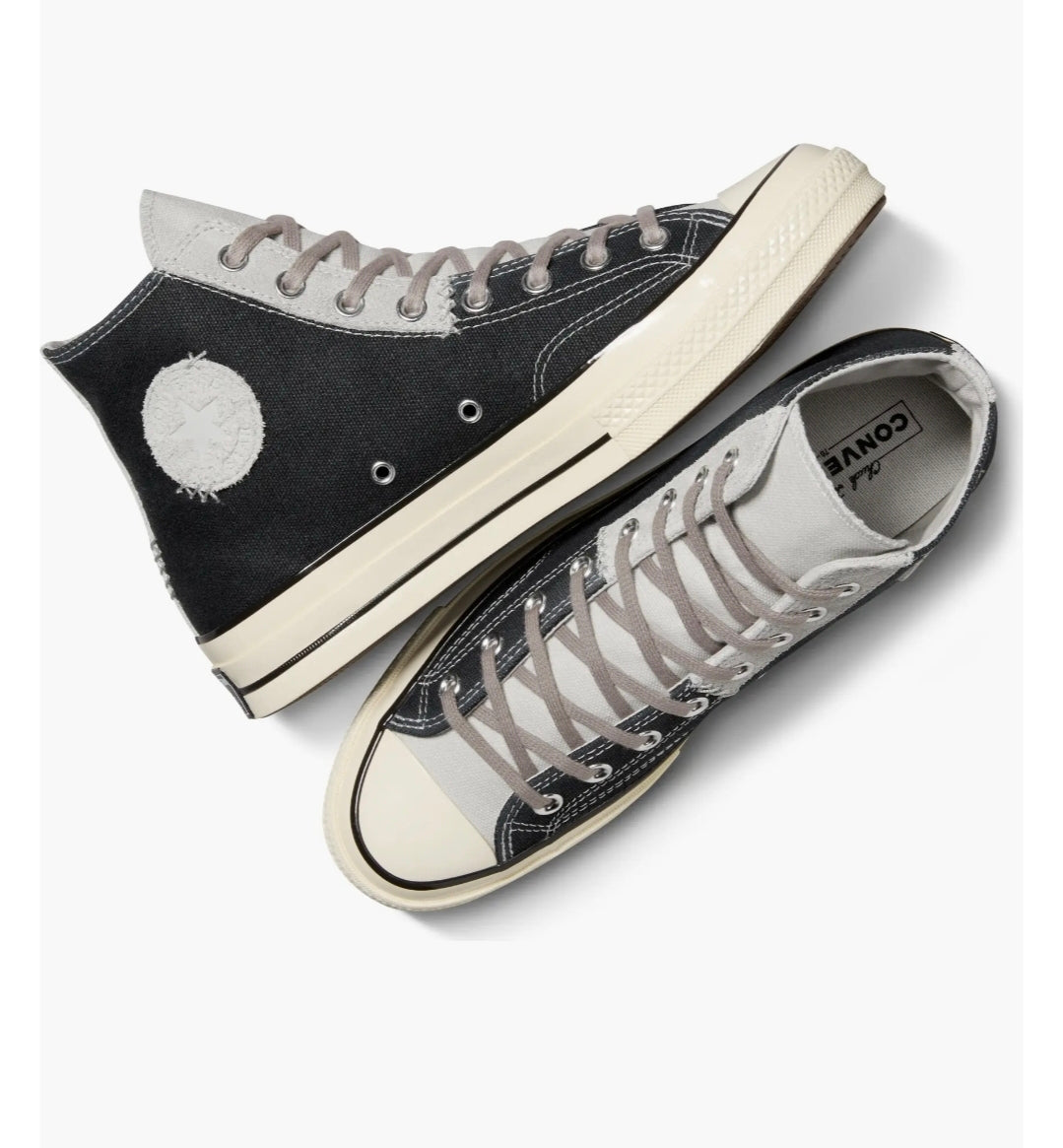 Converse Chuck High 70 High Top Sneaker Unisex schwarz grau  Gr. 42