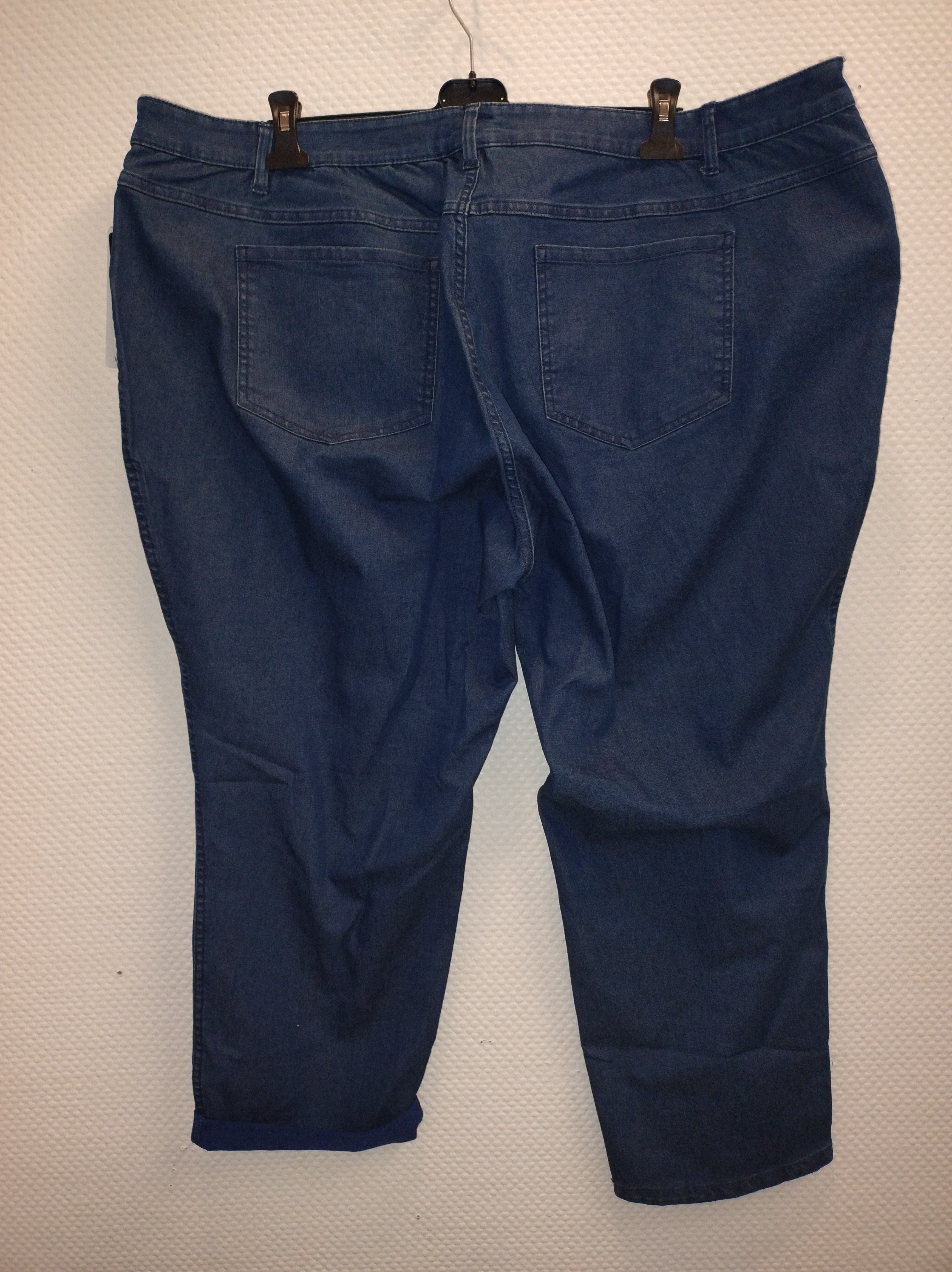 (U17) Ulla Popken DOPPELSEITIGE Jeanshose 801670 902