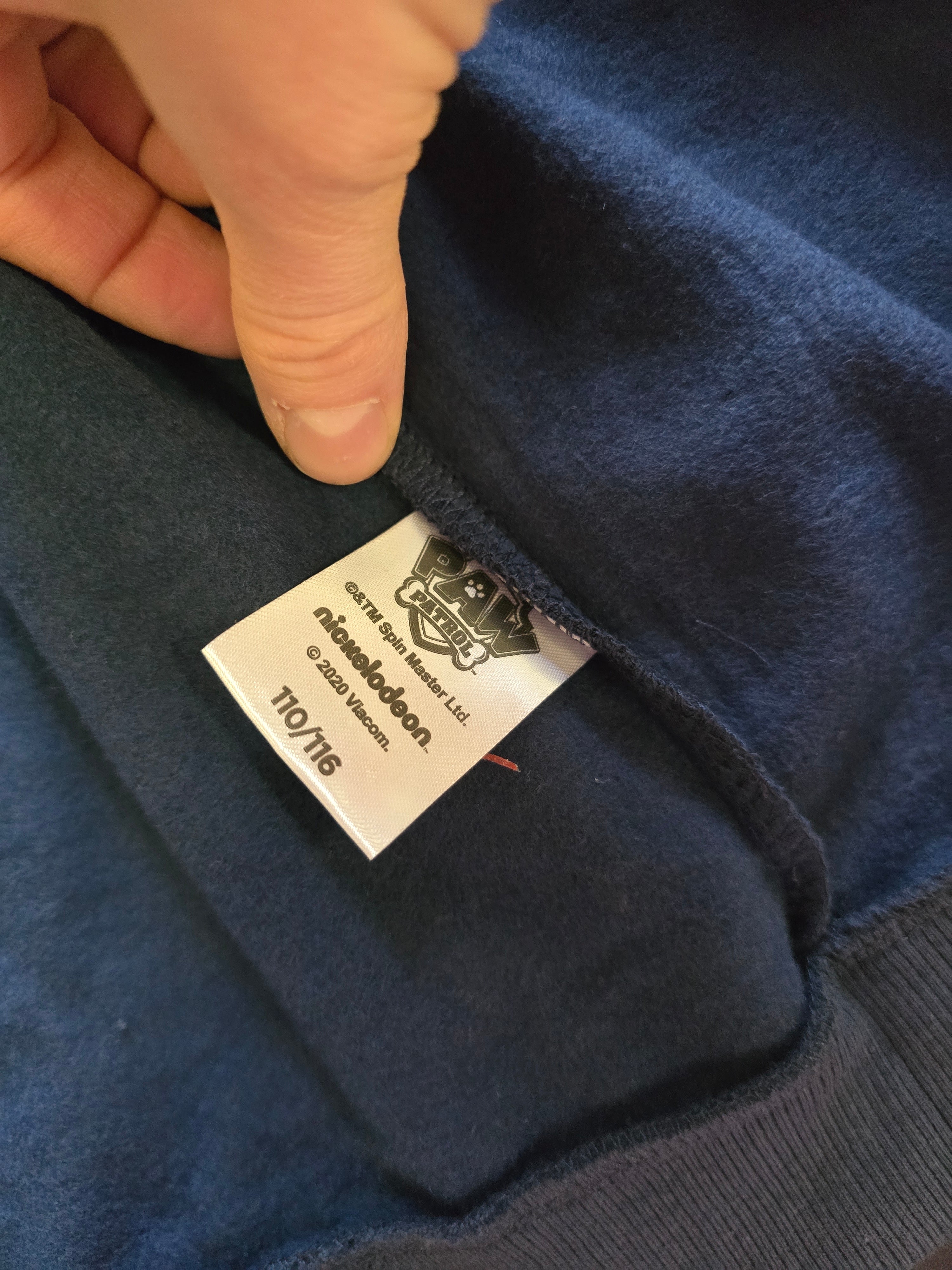 Original Nickelodeon Paw Patrol Sweatjacke dunkelblau Jungen