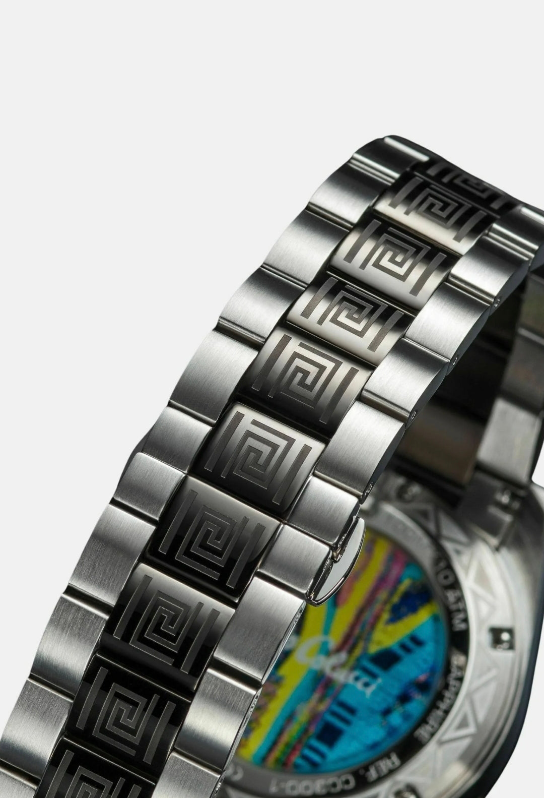 Nr4 Carlo Colucci Armbanduhr silber Metallarmband CC200-2 + 2 Jahre Herstellergarantie