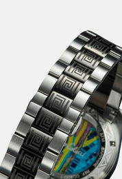Nr4 Carlo Colucci Armbanduhr silber Metallarmband CC200-2 + 2 Jahre Herstellergarantie