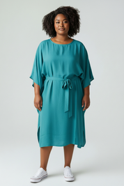 Ulla Popken Kleid türkis 806084 755 (U14)