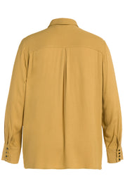 (U12) Ulla Popken Bluse Senfbraun 810331 316