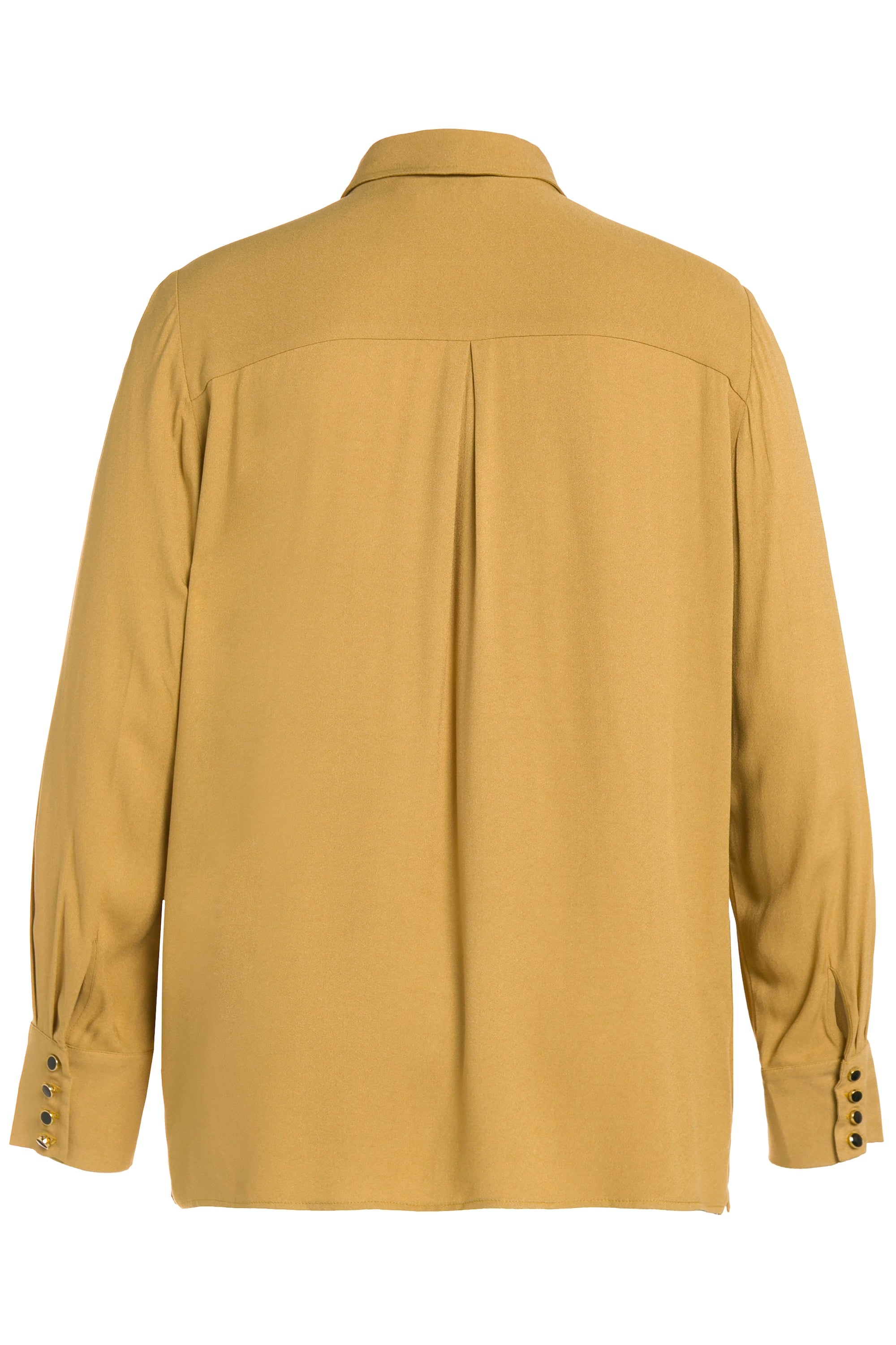(U12) Ulla Popken Bluse Senfbraun 810331 316
