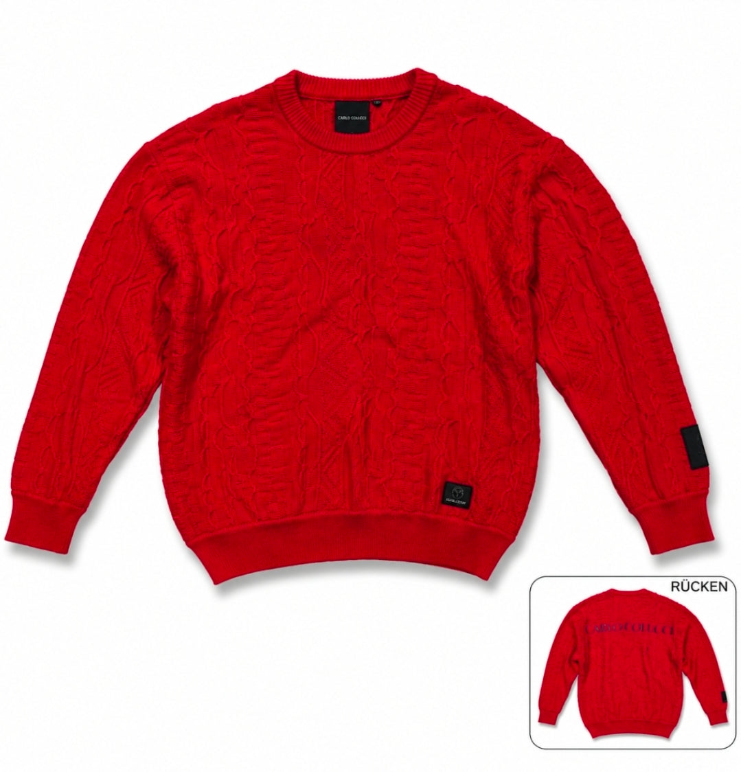 Carlo Colucci 3D Strickpullover Pullover versch. Mod. (Beschreibung lesen!)
