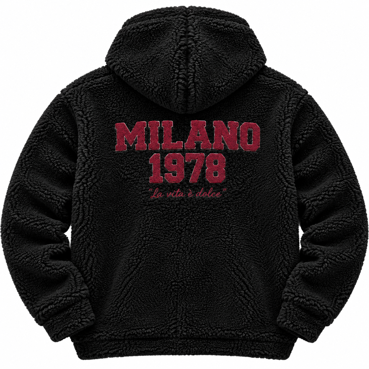 Carlo Colucci Teddyjacke beige schwarz C7729 Col 58 /Col 20