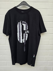 Carlo Colucci Tshirt schwarz / grau Großes C Brust