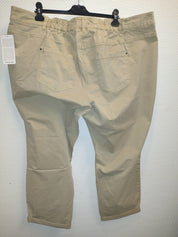 (U44) Ulla Popken Hose beige 782017 310