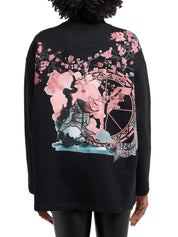 Carlo Colucci Unisex Sweatshirt schwarzmuster (95)