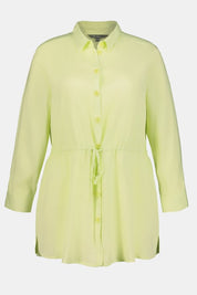 ULLA POPKEN Bluse gelb lang Langarm 793972 400 (U30)