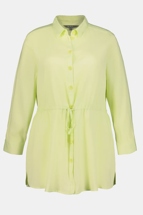ULLA POPKEN Bluse gelb lang Langarm 793972 400 (U30)