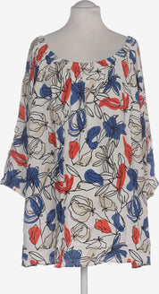 (U31) Ulla Popken Bluse weiß/blau/rot 791381 200