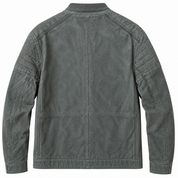 PME Legend Echtleder Jacke Lederjacke schwarz grau grün