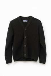 Jack&Jones Junior Knit Neck Cardigan schwarz Gr.152
