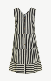 (U14) Ulla Popken weiß/Navy streifen 807339 130
