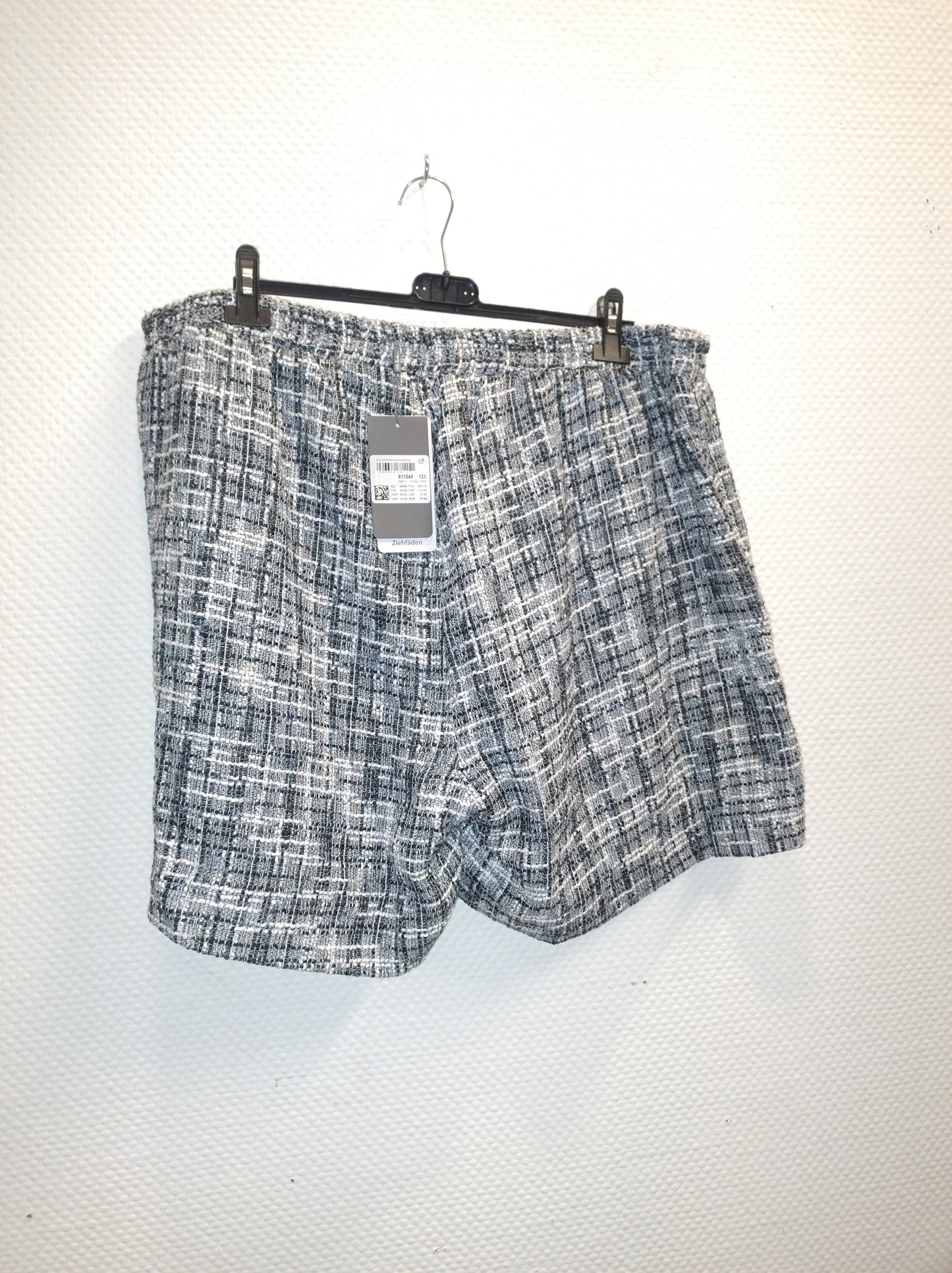 (U39) Ulla Popken short grau 811548 123