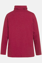 (U31) Ulla Popken Langarmshirt Rot 810002 540