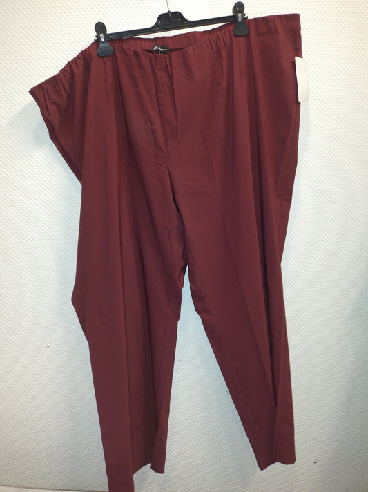 (U44) Ulla Popken Hose Rot 615444 65