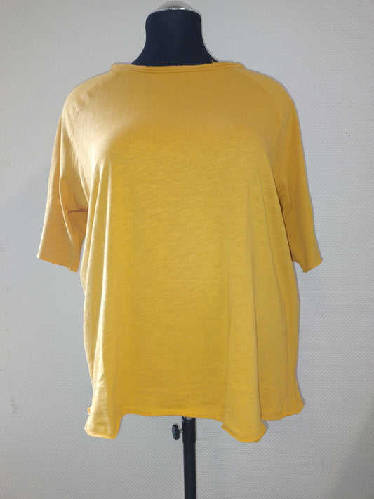 (U29) Ulla Popken T-Shirt Gelb 810401 661