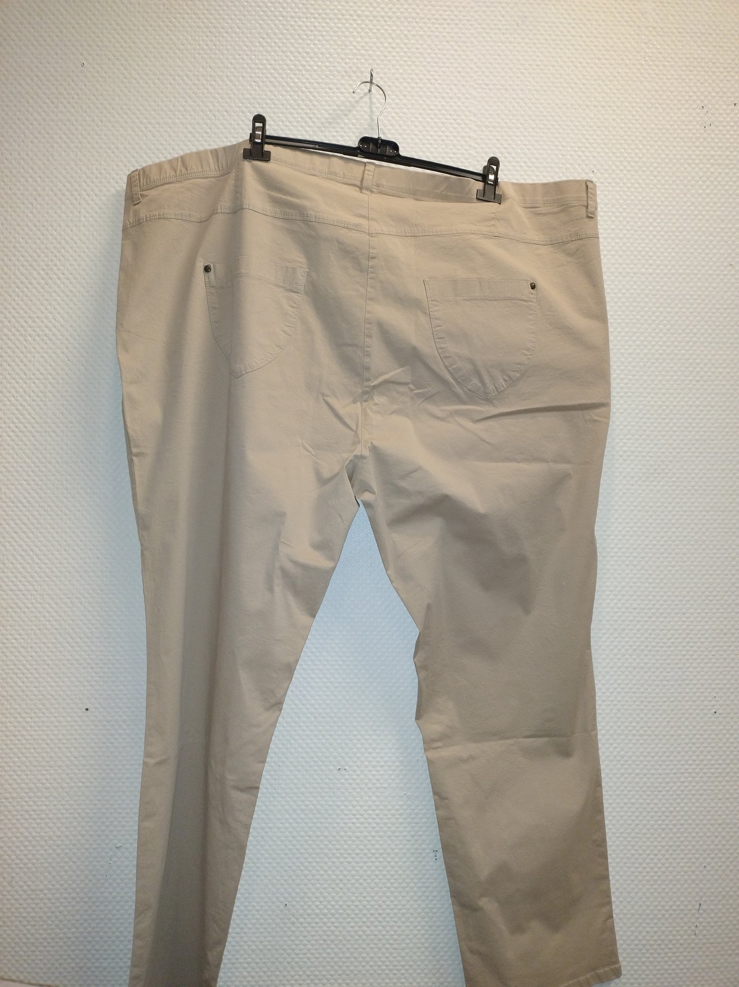 (U41) Ulla Popken Hose beige 747189 22