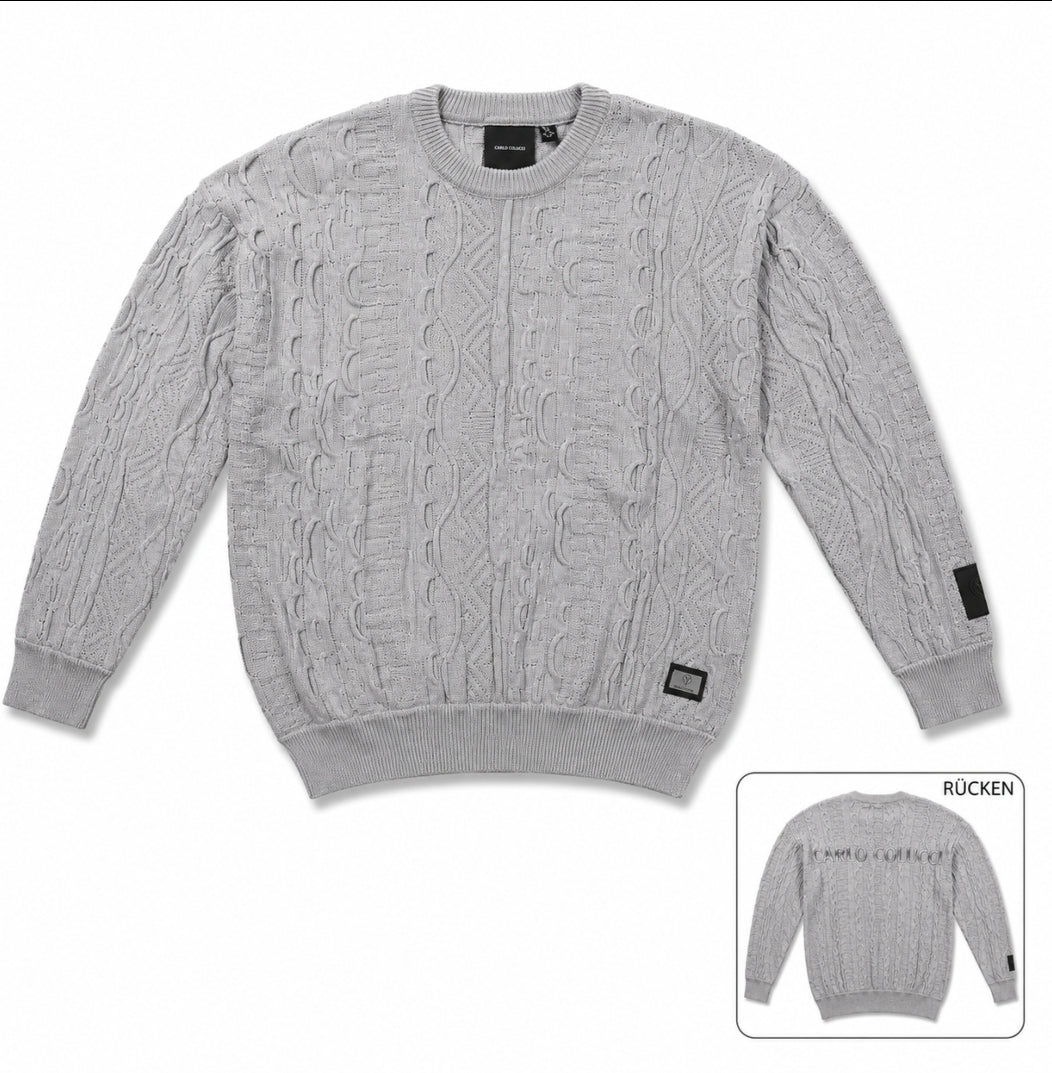 Carlo Colucci 3D Strickpullover Pullover versch. Mod. (Beschreibung lesen!)
