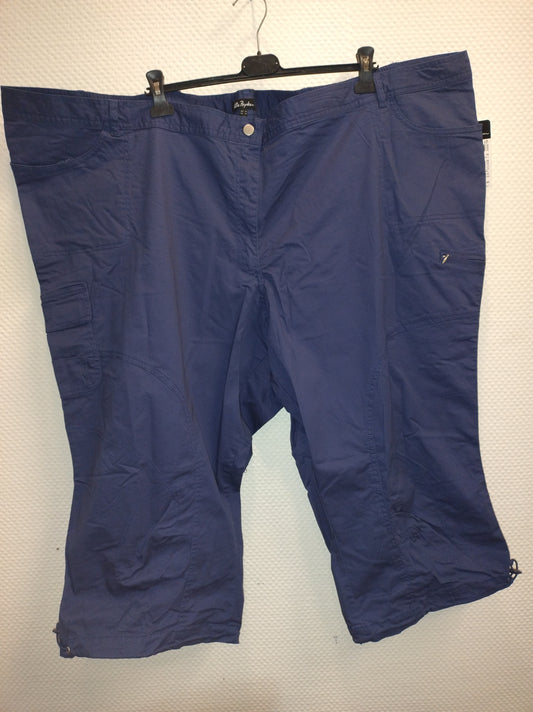 (U12) Ulla Popken Hose Dunkel blau 667042 15