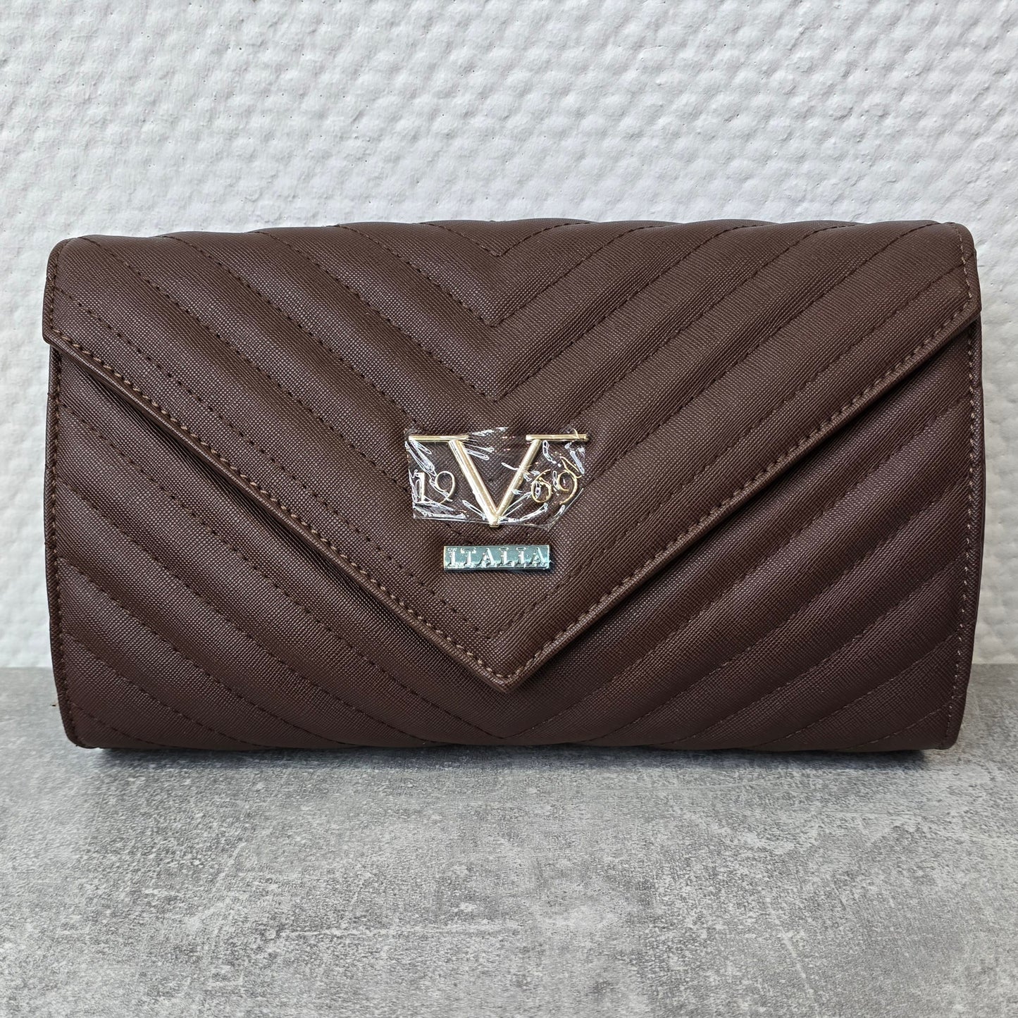 19v69 Italia By Versace Handtasche Leonarda Braun Gold