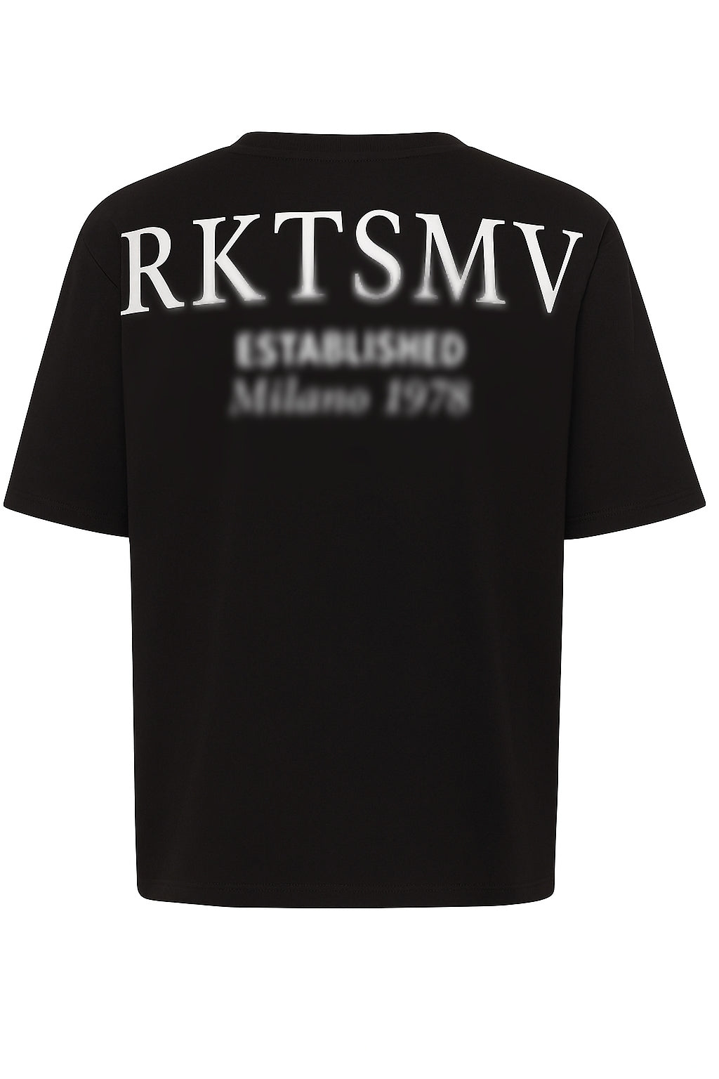 (9/30/45) Bestseller Carlo TShirt schwarz mit Rücken Logo
