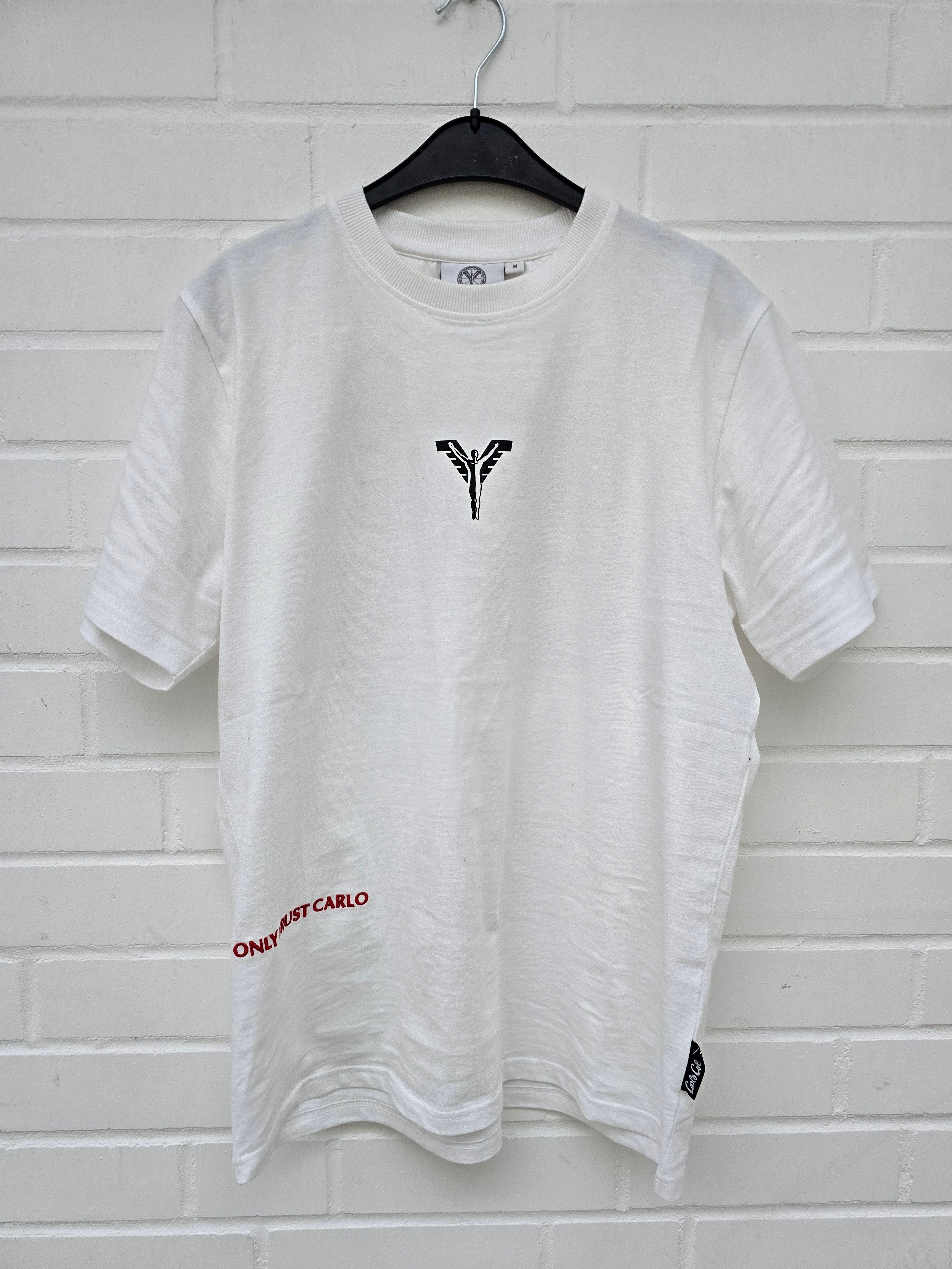 Carlo Colucci Fake News Tshirt schwarz / weiß