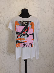 (U31) Ulla Popken T-Shirt weiß 804581 200